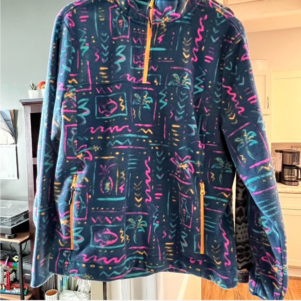 Chubbies Multicolor Fleece Jacket